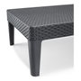 ALLIBERT by KETER Bain de soleil JAIPUR Gris graphite