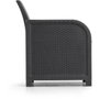 ALLIBERT by KETER Fauteuil de jardin SanRemo avec coussin - Gris graphite