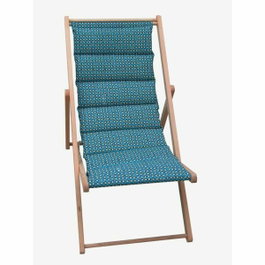 Jardin Prive Chilienne matelassée Douala - Bleu canard