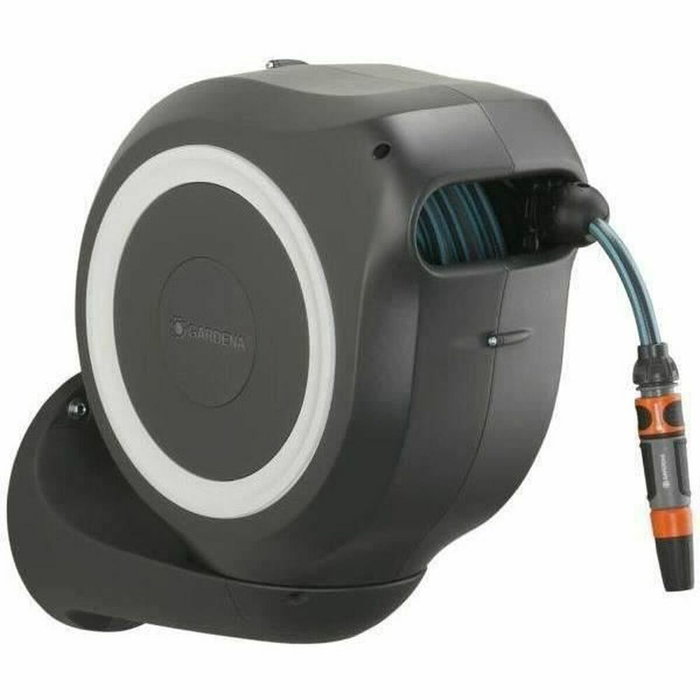 Gardena RollUp M Porte-tuyaux automatique mural de 20 m (Ø 11 mm)