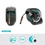 Gardena RollUp M - Dévidoir automatique mural - Tuyau d'arrosage 20 m Ø 11 mm - Kit complet avec système anti-nœud - Rotation 180°