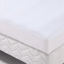 Toison D'Or Transalese Housse de Matelas Imperméable Éponge Coton Blanc 180 g/m2 90 x 200 cm - Lavable 60°C