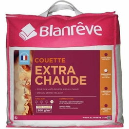 Blanreve Couette Extra Chaude Microfibre Blanc 200 x 200 cm