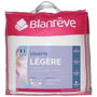 Blanreve Couette légère en microfibre Blanche 240 x 260 cm
