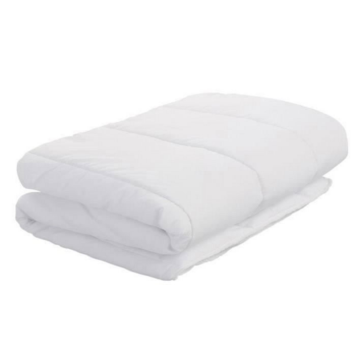 Blanreve Couette légère en microfibre Blanche 240 x 260 cm