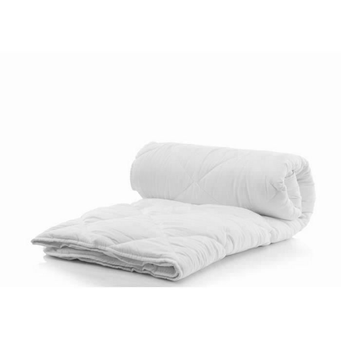 Lovely Home Couette blanche anti-acariens 220 x 240 cm 350 g/m²