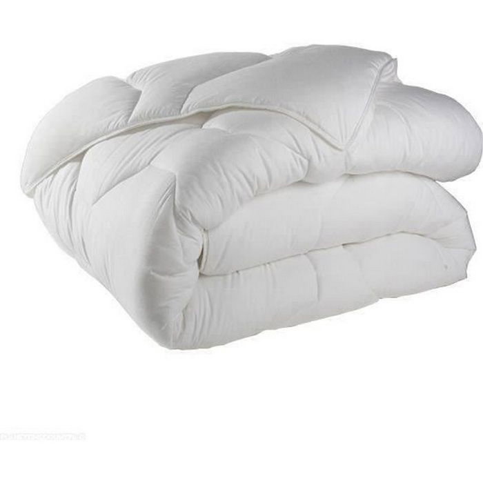 Lovely Home Couette blanche anti-acariens 220 x 240 cm 350 g/m²