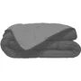 Toison D'Or - Couette Calgary - Microfibre Polyester - 400 g/m² - Gris et Argent - 240 x 260 cm - Couette Chaude Lavable Machine