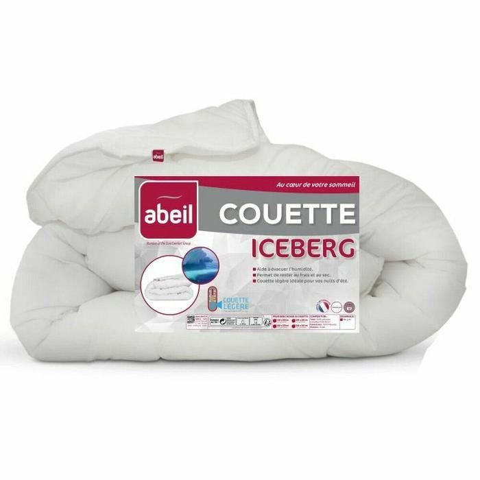 Abeil Couette légère ICEBERG 220x240cm Blanc
