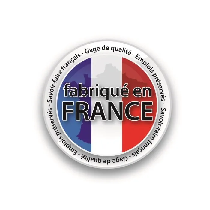 Dodo Couette Chaude Vancouver 200 x 200 cm Blanc 400g/m² - Polyester et Coton - Fabrication Française - Lavable Machine