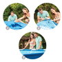 Intex Piscine Metal Frame ronde avec filtre a cartouche, 4485 L, 305 x 76 cm