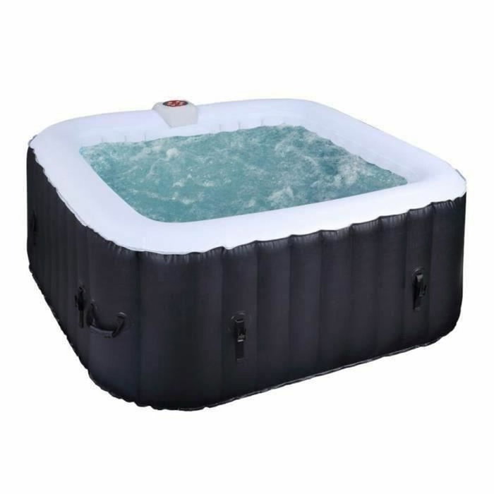 Sunspa Spa gonflable AC02 - 6 places - Carré
