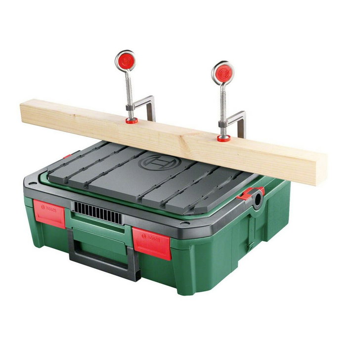 Bosch Établi de sciage avec boîte de rangement SystemBox