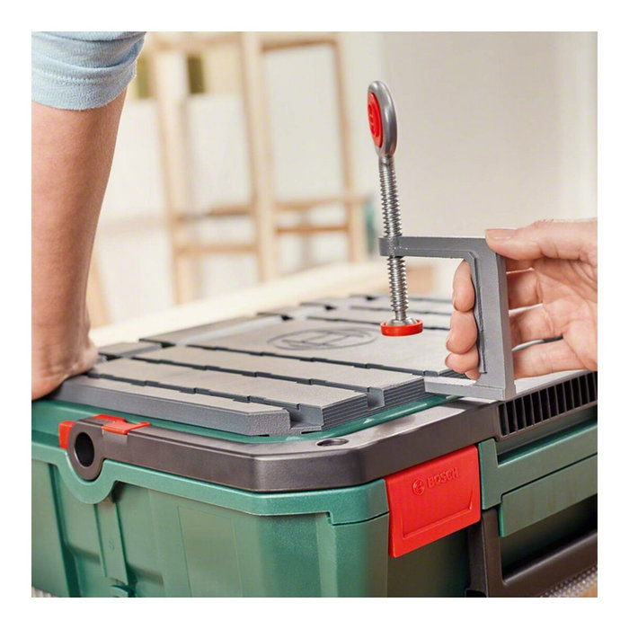 Bosch Établi de sciage avec boîte de rangement SystemBox