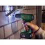 Bosch UniversalDrill 18 Perceuse-visseuse sans fil 18V avec 2 batteries 1.5Ah, chargeur et coffret de transport - Compacte et polyvalente, 20 positions de couple