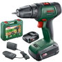 Bosch UniversalDrill 18 Perceuse-visseuse sans-fil (2x1,5Ah + chargeur + coffret)