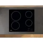 Whirlpool AKT8090NE Plaque de cuisson vitrocéramique 4 zones 6200W noir L58 x P51cm avec contrôle tactile et minuteurs