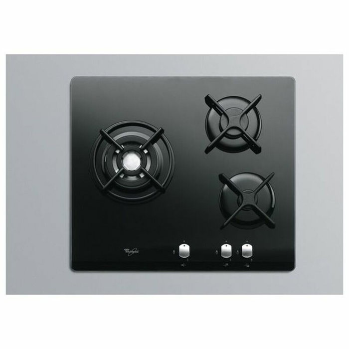 Whirlpool AKT 404/NB Table de cuisson Gaz Noir