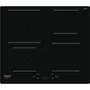 Hotpoint HQ5660SNE - Table de cuisson à induction 4 foyers 7200 W - Noir - 60 cm avec booster et minuteur