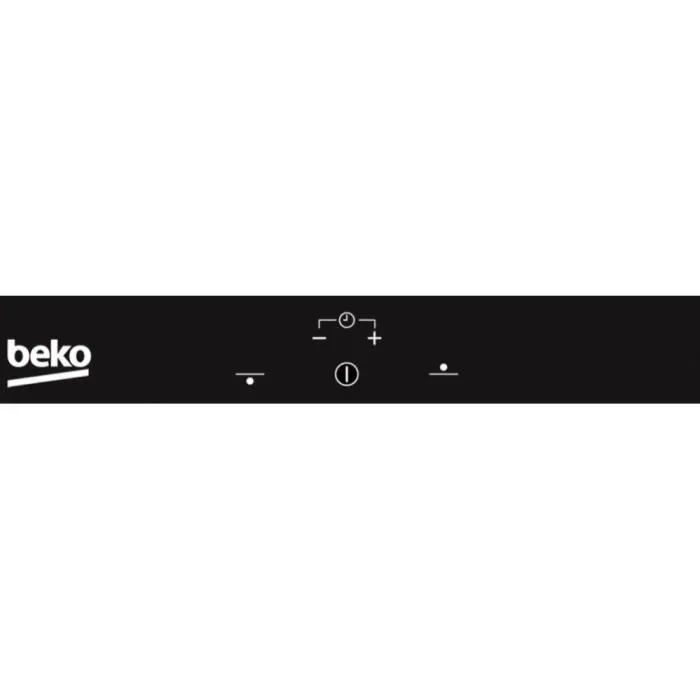 BEKO HDMI32400DT Plaque de cuisson induction domino 2 feux, 30 cm, commandes sensitives, 9 niveaux de puissance, timer, booster