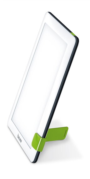 Beurer TL-30 Lampe de luminothérapie LED à lumière diurne réglable pour bureau et voyage - Compacte, utilisation horizontale et verticale
