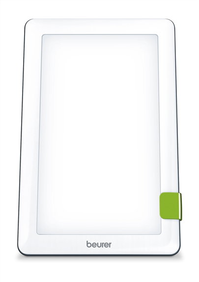 Beurer TL-30 Lampe de luminothérapie LED à lumière diurne réglable pour bureau et voyage - Compacte, utilisation horizontale et verticale