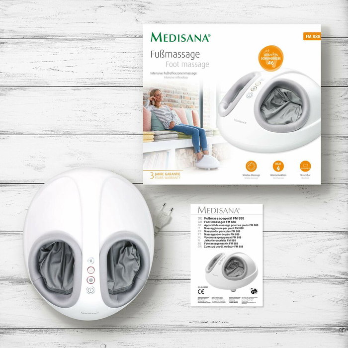 Medisana FM 888 Masseur pour pieds Shiatsu et compression Medisana FM 888 Masseur pour pieds Shiatsu et compression