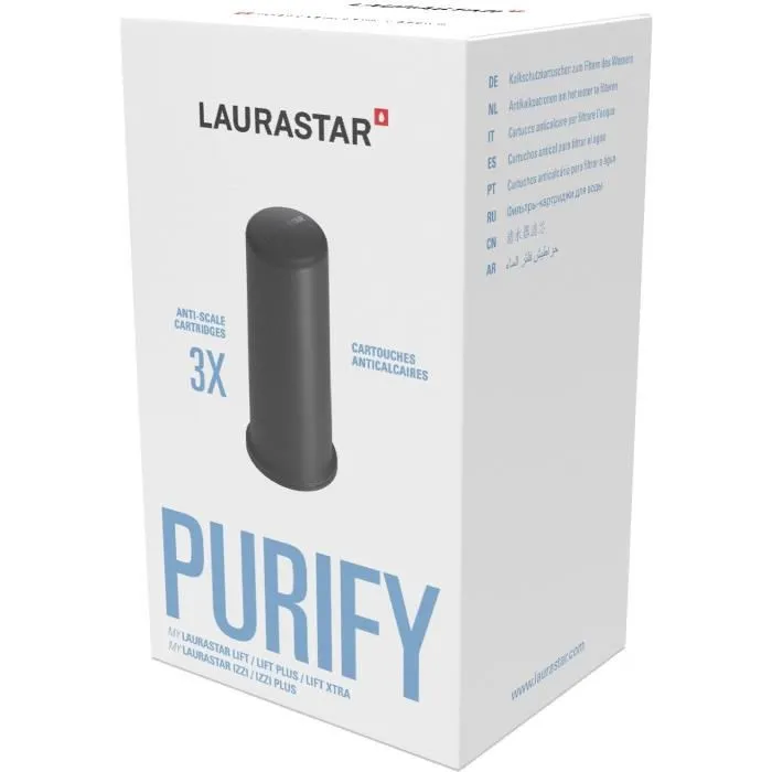 Laurastar Cartouche Anticalcaire Lift - Pack de 3