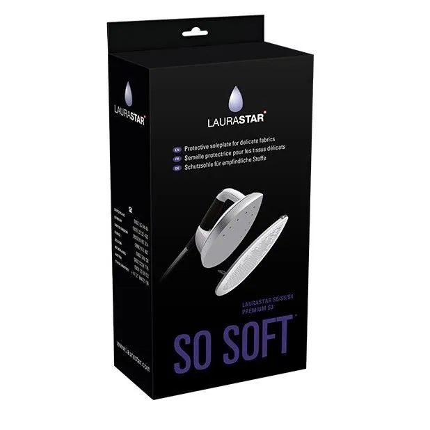 Laurastar Semelle Softpressing pour fer à repasser - Semelle protectrice anti-lustrage pour tissus délicats et foncés