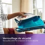 Philips PerfectCare Compact GC7840/20 Centrale Vapeur, 6.5 bars, Débit vapeur 120 g/min, Fonction pressing 400 g/min, Réservoir 1.5 L, Bleu et Blanc