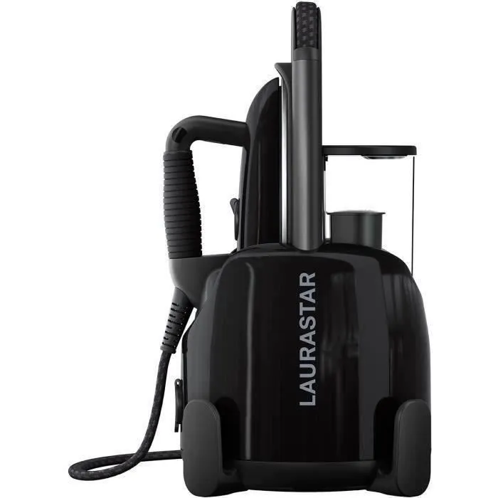Laurastar Centrale Vapeur Nomade 3 en 1 Lift Plus Ultimate Black - Semelle 3D, Débit Vapeur 150 g/min, Repassage, Défroissage et Hygiénisation Facile