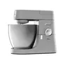 Kenwood Chef XL Robot Pâtissier KVL4110S - Mouvement Planétaire, Bol Inox 6,7 L, 1200W, Blender Inclus, Silver
