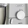Kenwood Chef XL Robot Pâtissier KVL4110S - Mouvement Planétaire, Bol Inox 6,7 L, 1200W, Blender Inclus, Silver