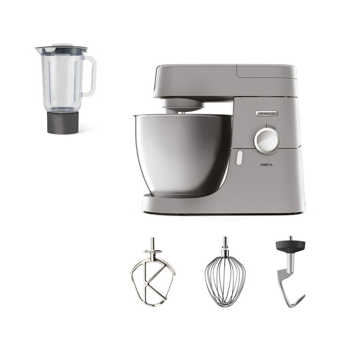 Kenwood KVL4110S Chef XL - Robot pâtissier Silver avec bol 6,7 L et blender 1,7 L