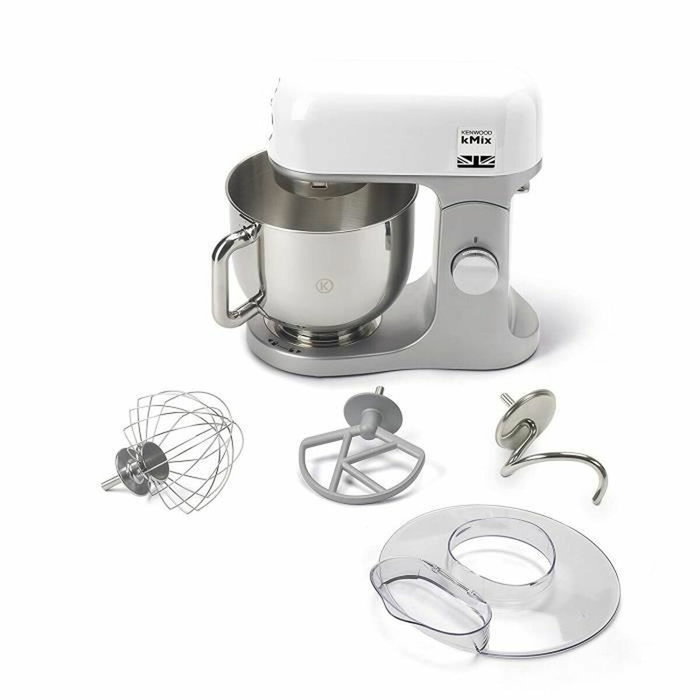 Kenwood KMX750WH Robot pâtissier blanc 1000 W avec bol 5 L