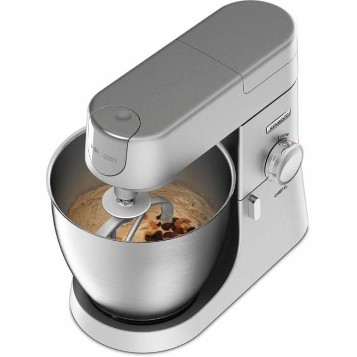 Kenwood KVL4170S Chef XL - Robot pâtissier avec bol 6,7L, blender et hachoir métal, Argent Kenwood KVL4170S Chef XL - Robot pâtissier avec bol 6,7L, blender et hachoir métal, Argent