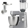Kenwood KVL4170S Chef XL - Robot pâtissier avec bol 6,7L, blender et hachoir métal, Argent
