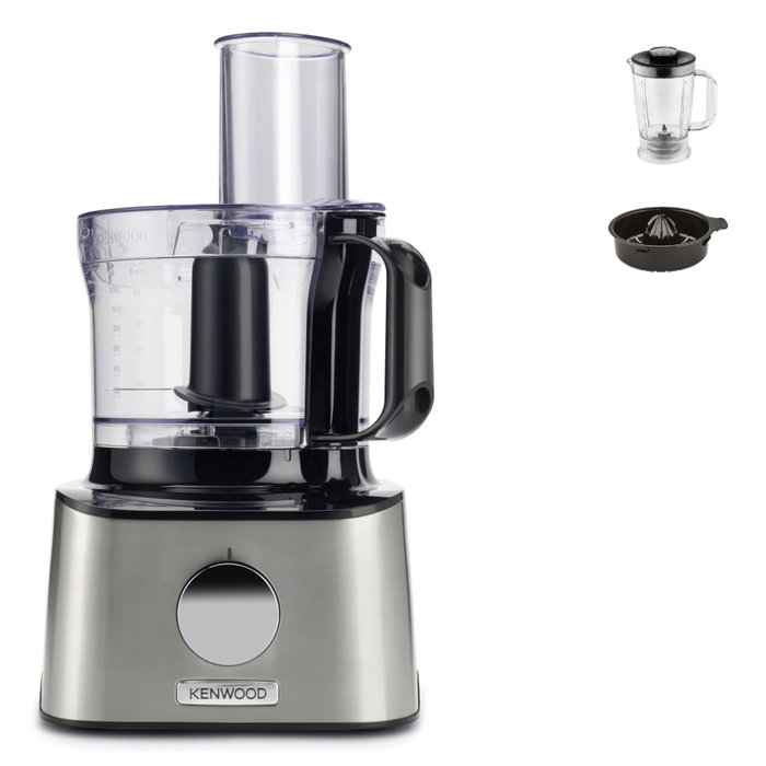 Kenwood MultiPro Compact FDM301SS - Robot multifonction Inox avec blender et presse-agrumes