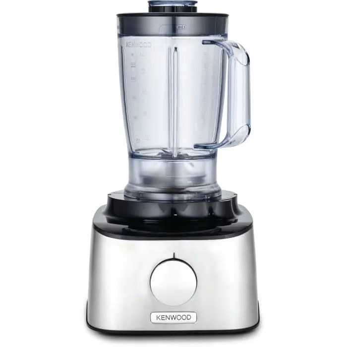 Kenwood FDM301SS MultiPro Compact Robot multifonction inox 800W - Blender 1.5L, presse-agrumes, bol 2.1L, 3 disques, fouet, pétrisseur, spatule Kenwood FDM301SS MultiPro Compact Robot multifonction inox 800W - Blender 1.5L, presse-agrumes, bol 2.1L, 3 disques, fouet, pétrisseur, spatule