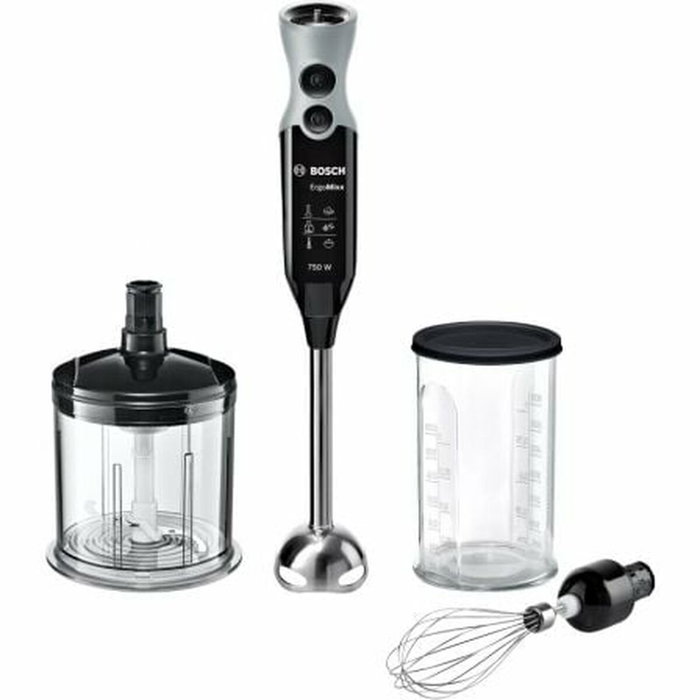 Bosch Mixeur plongeant ErgoMixx MSM67160 750 W Noir