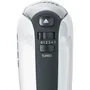 SEVERIN HM3830 Batteur Électrique - 5 Vitesses + Turbo, 1600 Tours/min, 2 Fouets et Crochets Inox