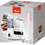 Melitta Cafetière à Filtre Aromaboy 1015-01 Blanc - Prépare 1 ou 2 tasses, Verseuse en Verre, Arrêt Automatique, Café Savoureux