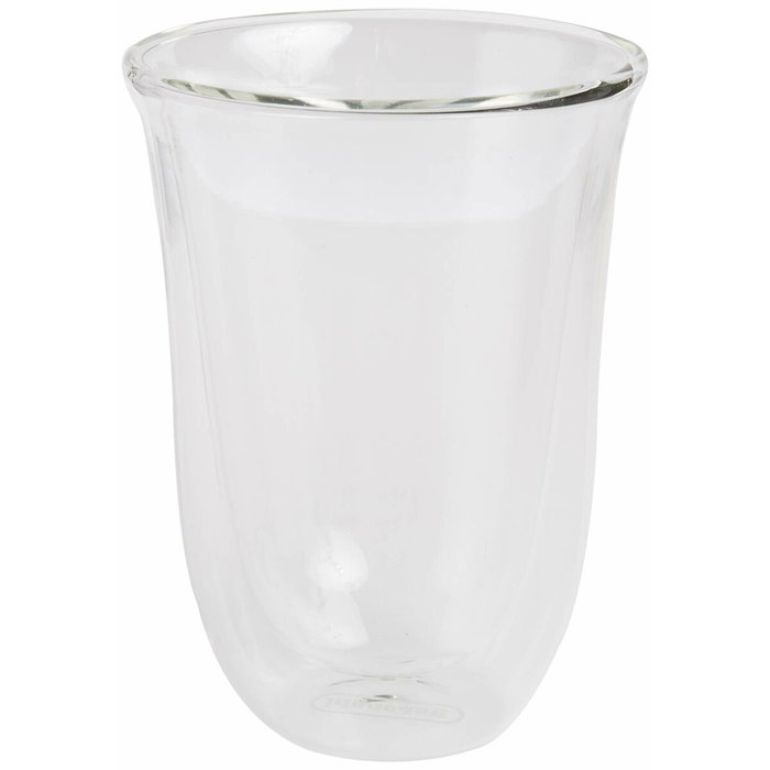 DeLonghi Lot de 2 tasses Latte Macchiato à double paroi DeLonghi Lot de 2 tasses Latte Macchiato à double paroi