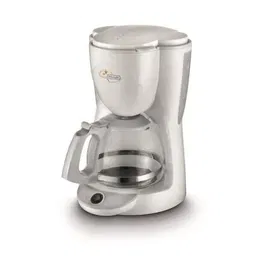 Delonghi Cafetière Filtre ICM2.1 1000W Blanc, Capacité 10 Tasses, Verseuse en Verre