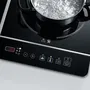 Severin DK1031 - Plaque de cuisson induction 2 foyers, commande tactile, puissance 3400W, réglage 60-240°C, revêtement vitrocéramique