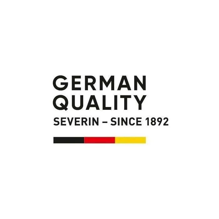 Severin K1014 Plaque de cuisson posable 2 foyers en fonte 2500W, Diametre 15 et 18 cm, Thermostat ajustable