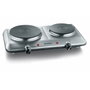 Severin DK1014 Plaque de cuisson électrique 2 foyers en fonte 2500W