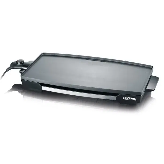 Severin Plancha Electrique KG2397, Surface de Cuisson 32.5 x 59.5 cm avec Plaque en Fonte Anti-adhésive, 2200 W, Thermostat Réglable Severin Plancha Electrique KG2397, Surface de Cuisson 32.5 x 59.5 cm avec Plaque en Fonte Anti-adhésive, 2200 W, Thermostat Réglable