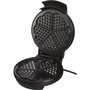 Severin WA2103 Gaufrier plaques en forme de cœur Noir/Inox