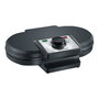 Severin WA2106 Gaufrier Double Professionnel 1200 W Noir pour Gaufres Épaisses